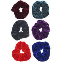 Large Value Velvet Hair Scrunchie