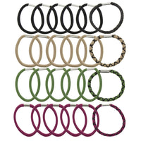 Hair Elastics 24pcs / Card