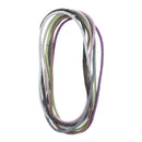 8 on a Card Thin Assorted Metal Free Head Elastics