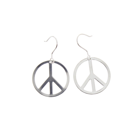 Peace Sign/ CND Earrings