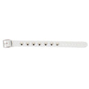 1-Row Studded PU Leather Bracelet with Buckle
