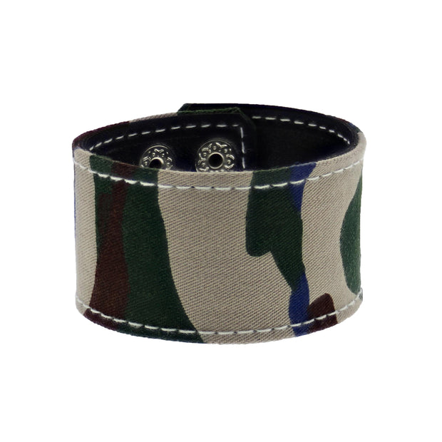 Wide Camouflage Bracelet