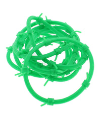 Set of 12 Rubber Barbwire Gummy Bracelets