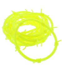Set of 12 Rubber Barbwire Gummy Bracelets