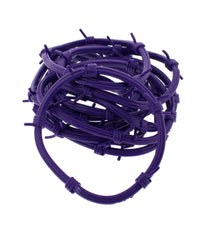 Set of 12 Rubber Barbwire Gummy Bracelets