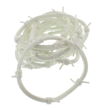 Set of 12 Rubber Barbwire Gummy Bracelets