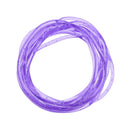 Set of 12 Glitter Rubber Gummy Bracelets