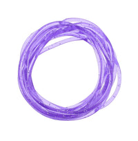 Set of 12 Glitter Rubber Gummy Bracelets