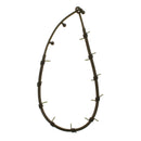 Rubber Barbwire Necklace