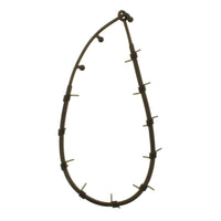 Rubber Barbwire Necklace