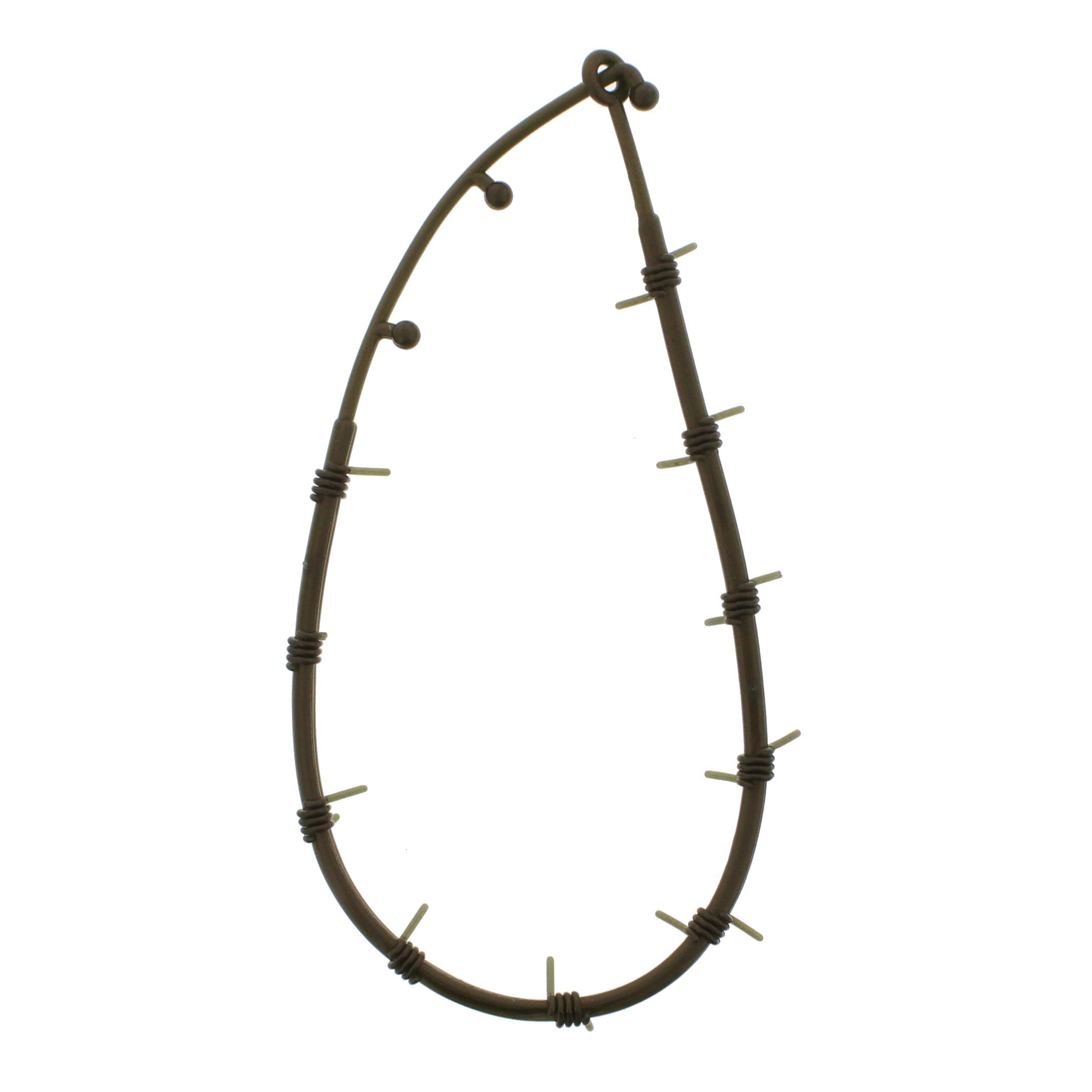 Rubber Barbwire Necklace
