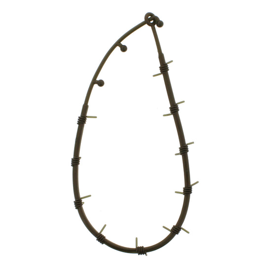 Rubber Barbwire Necklace