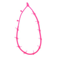 Rubber Barbwire Necklace