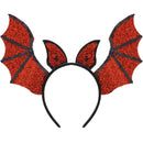 Red Glitter Bat Head Bopper