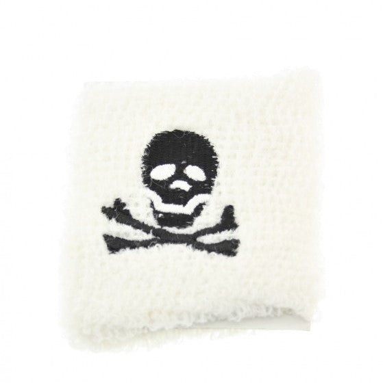 Skull & Crossbones on Towelling Sweatbands