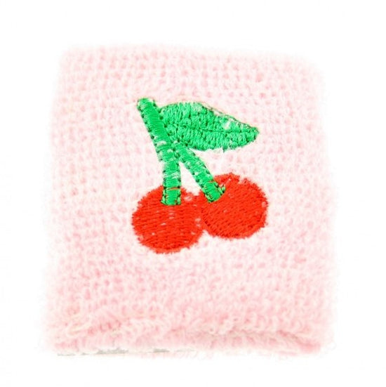Cherries on Towelling Sweatbands