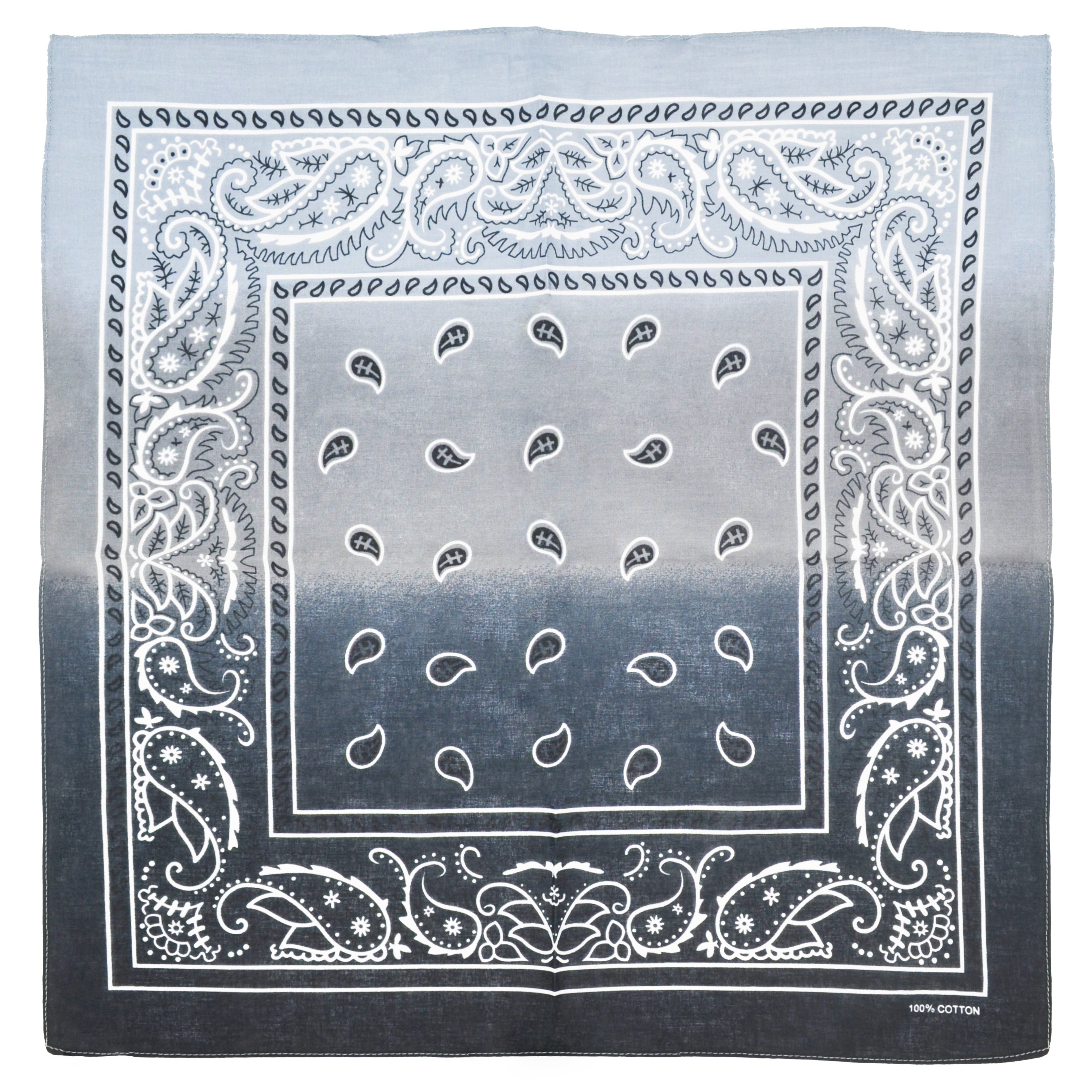 Two Tone Paisley Bandana