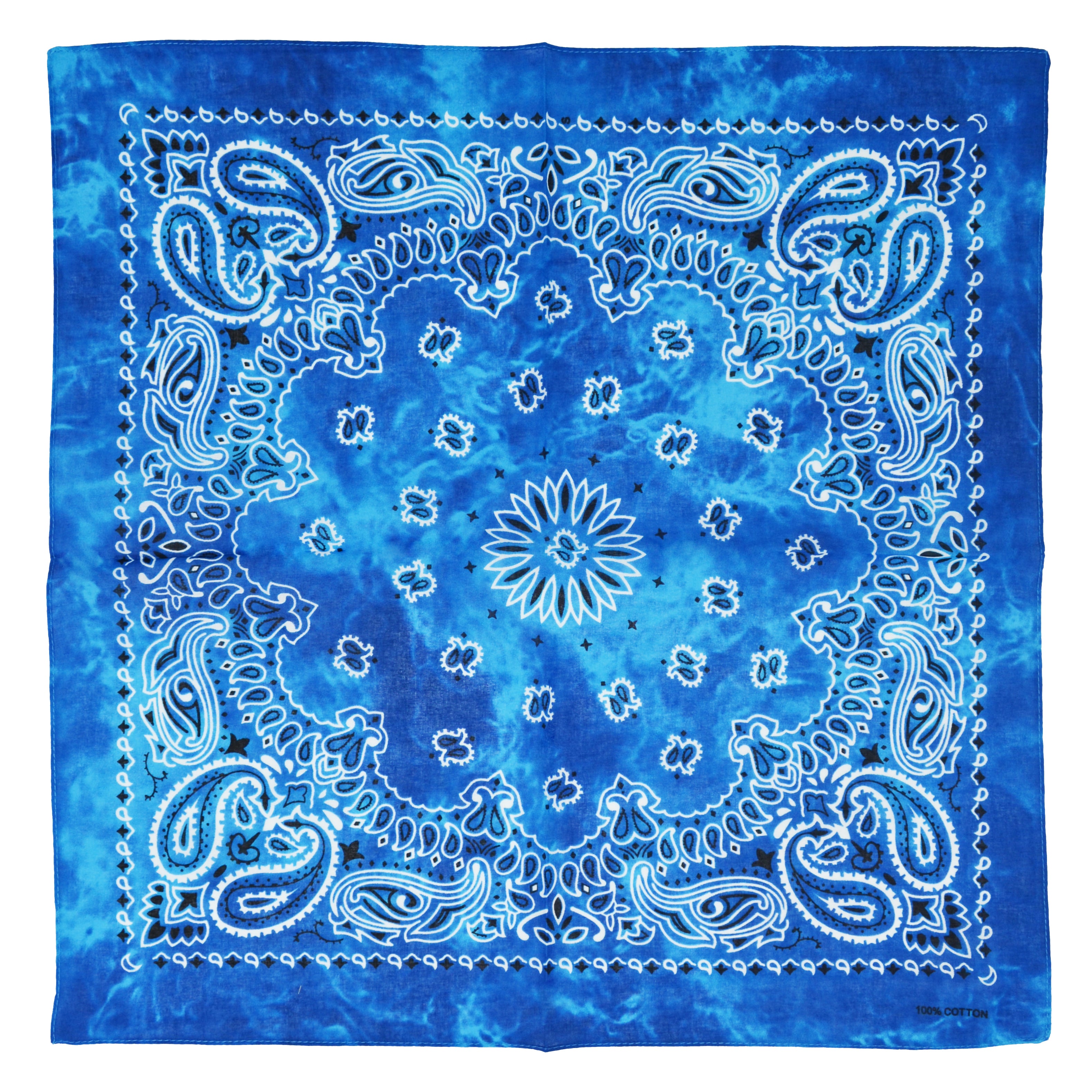 Acidwash Retro Vintage Paisley Bandana