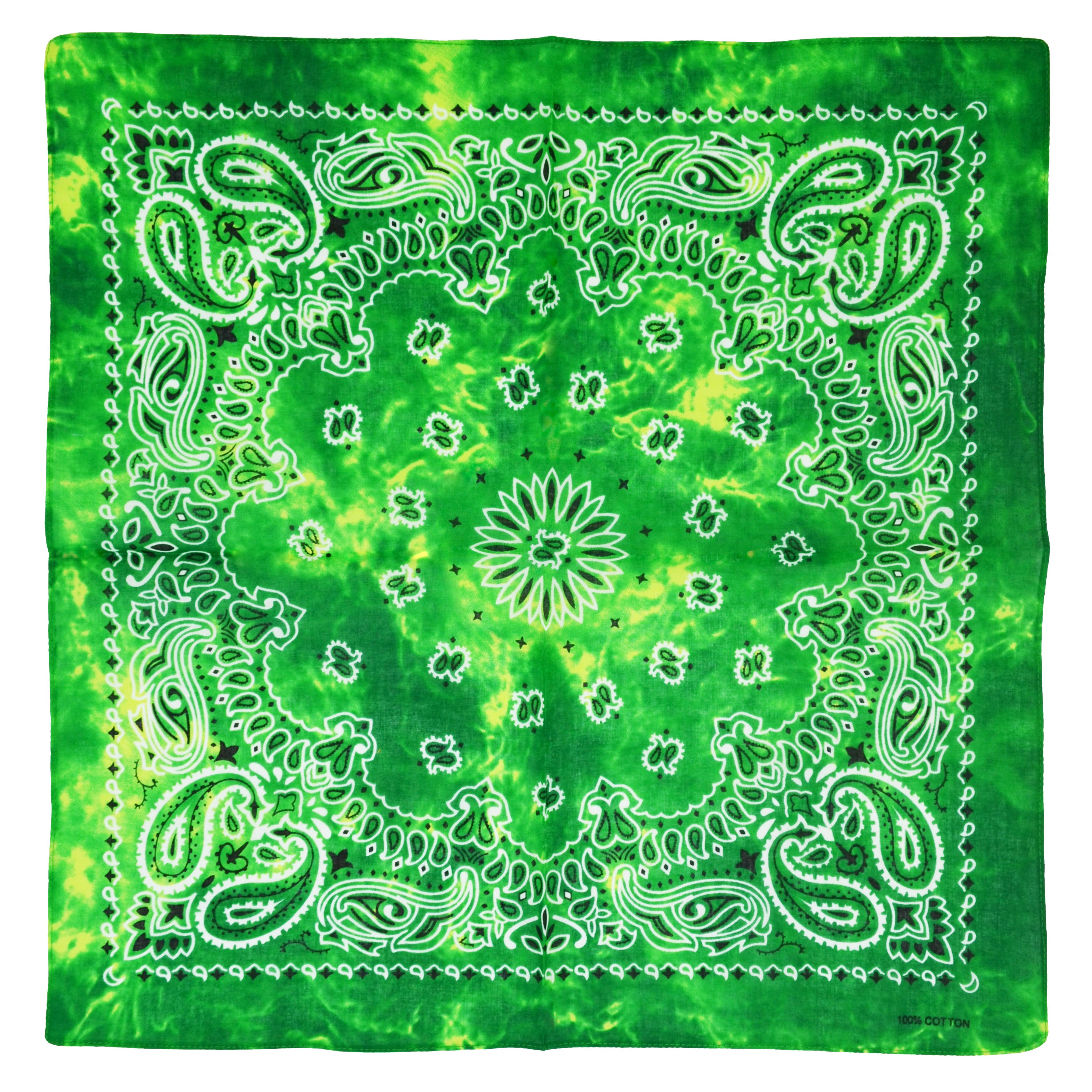 Acidwash Retro Vintage Paisley Bandana