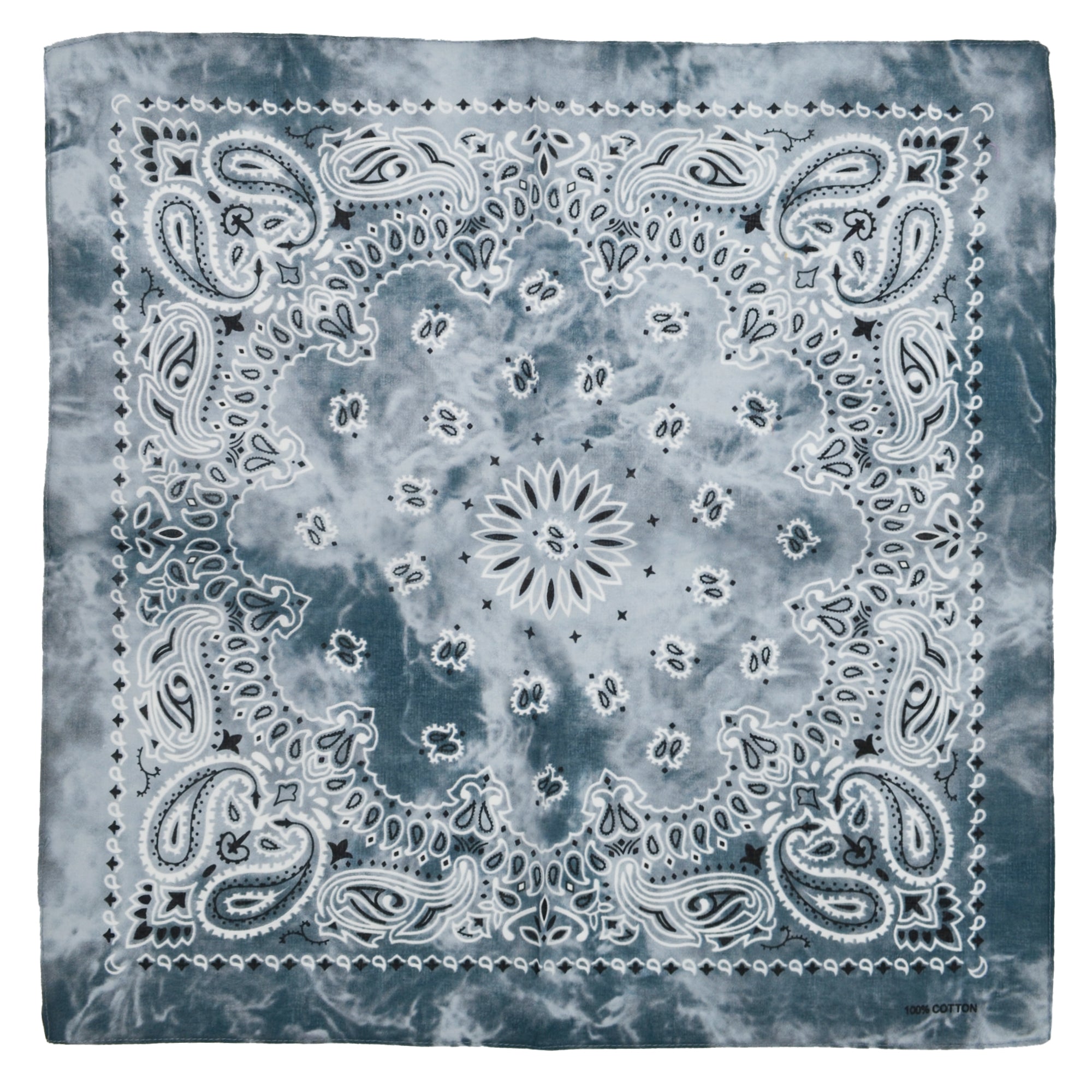 Acidwash Retro Vintage Paisley Bandana