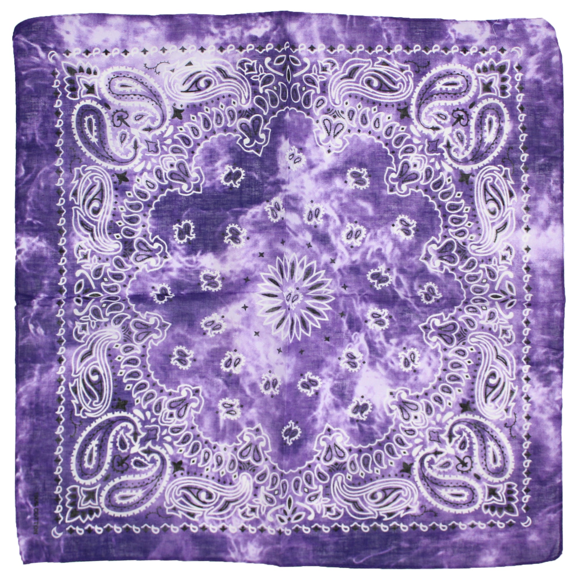 Acidwash Retro Vintage Paisley Bandana