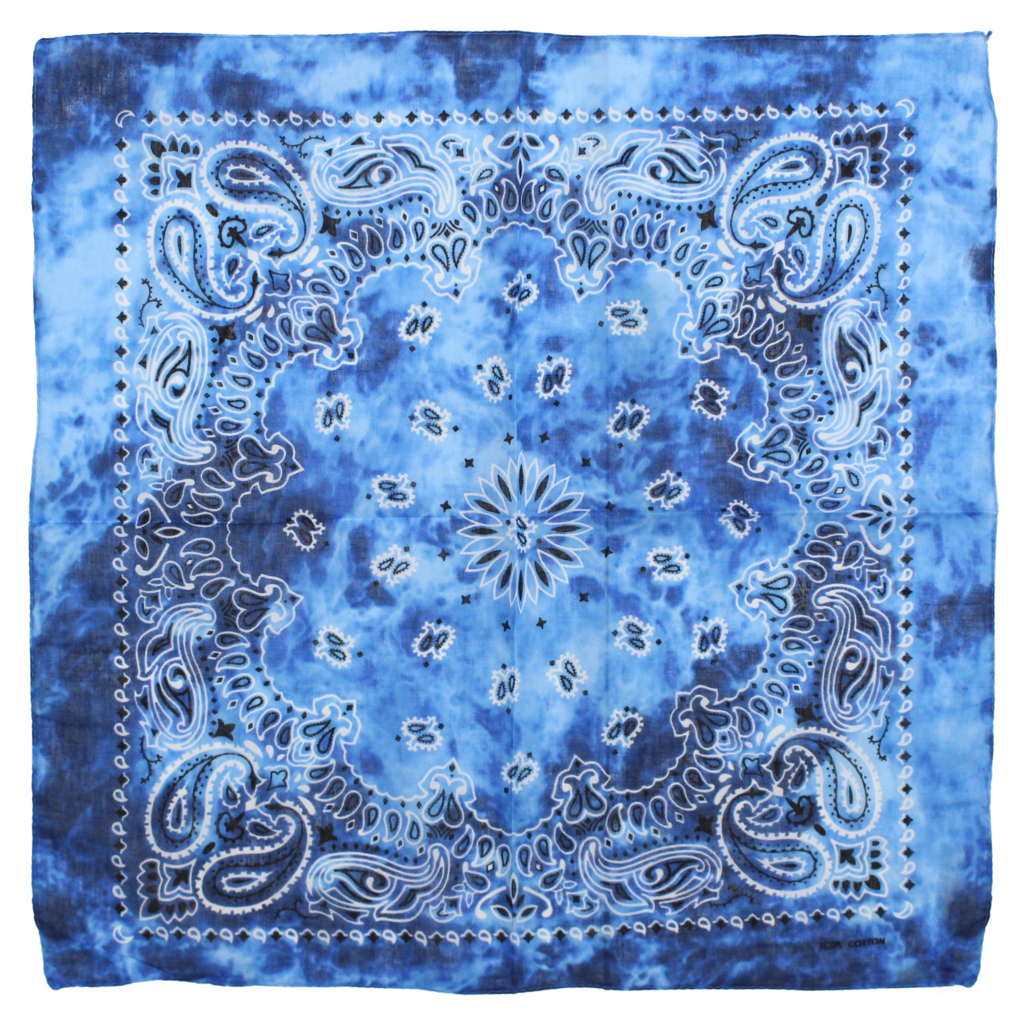 Acidwash Retro Vintage Paisley Bandana