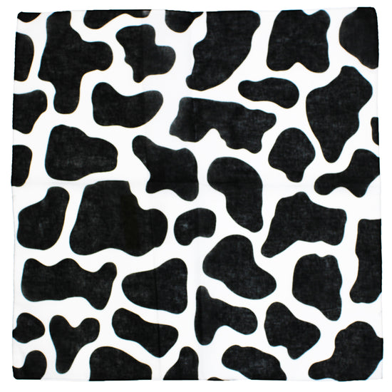 Cow Print Bandana