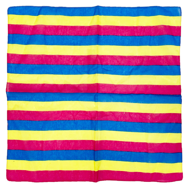 Pansexual Flag Cotton Bandana