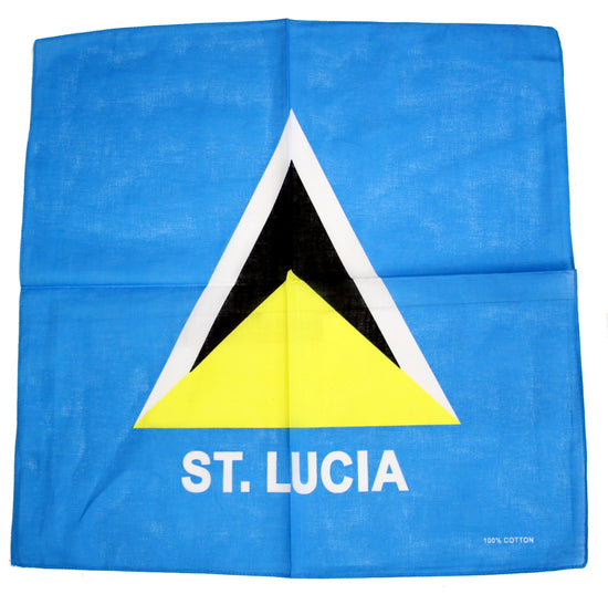 St. Lucia Flag Bandana