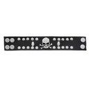 PU Bracelet with Skull & Crossbones and Studs
