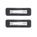 2 on a Card 5.5cm Rectangular Epoxy Hair Snapclips