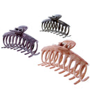 9cm Winter Marble Effect Barrel Hair Claw Clips