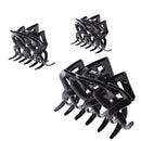 8cm Criss Cross Hair Claw Clips