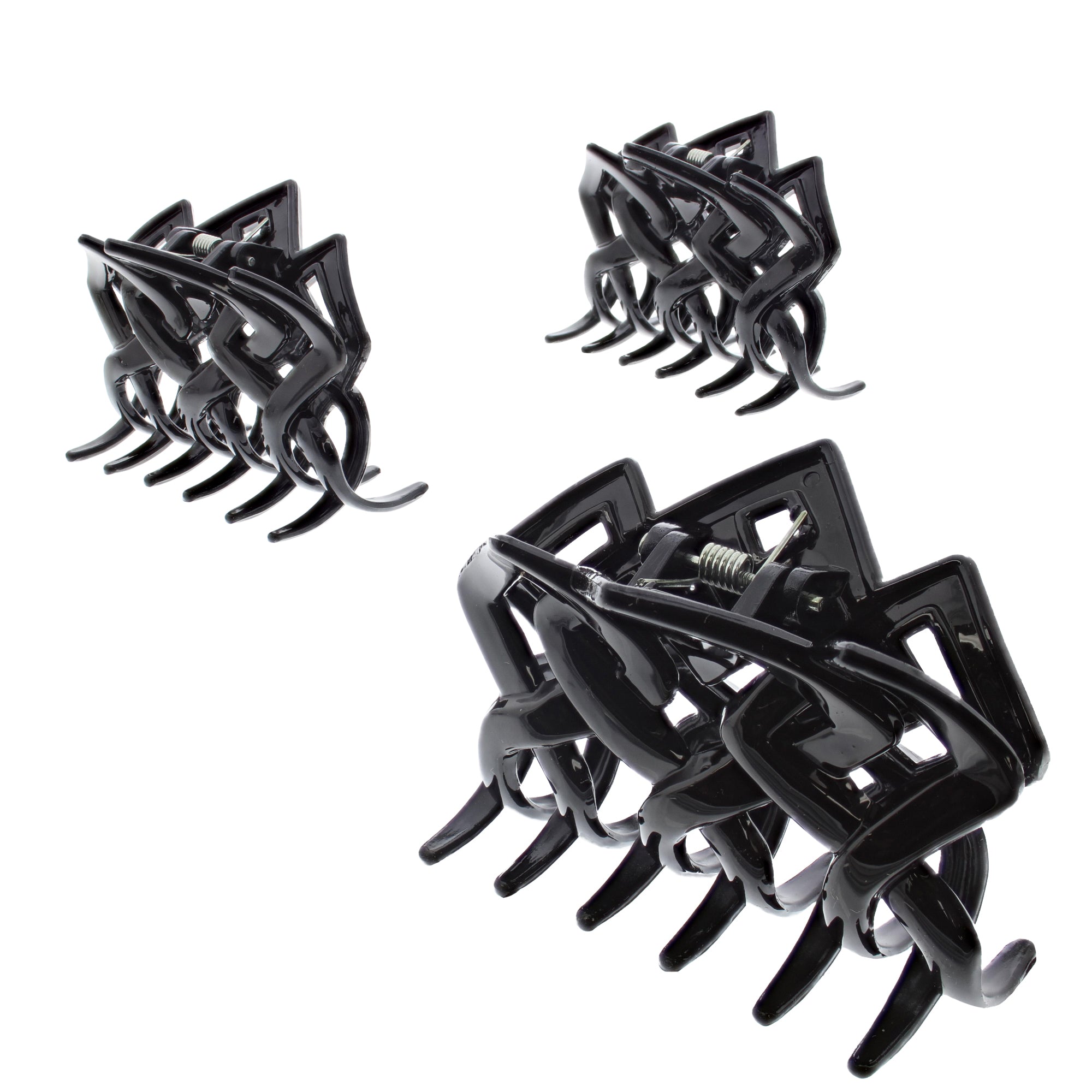 8cm Criss Cross Hair Claw Clips