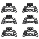 8.3cm Black Chain Design Hair Claw Clips