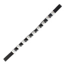 Black & White Pyramid Metal Free Head Elastic