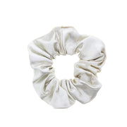 Soft Metallic Scrunchie