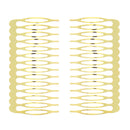 Pair of 7.5cm Metal Combs