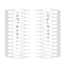 Pair of 7.5cm Metal Combs