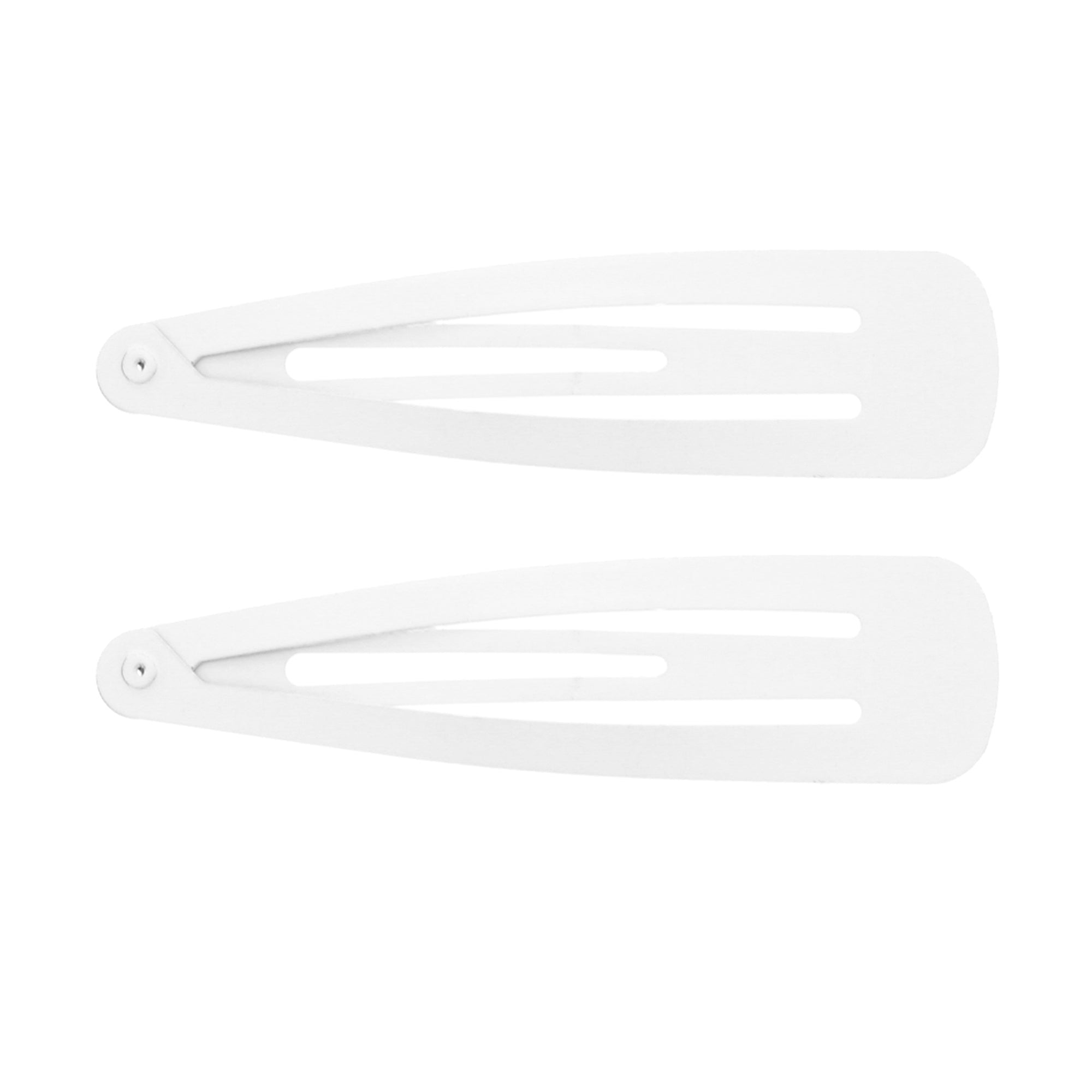 2 on a Card 8.6cm Metal Hair Snapclips