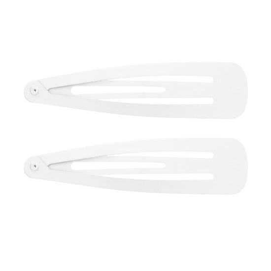2 on a Card 8.6cm Metal Hair Snapclips