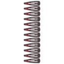12 on a Card 5cm Metal Hair Snapclips