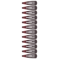 12 on a Card 5cm Metal Hair Snapclips