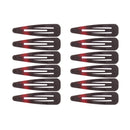 12 on a Card 7cm Metal Hair Snapclips
