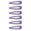 6 on a Card 5cm Epoxy Hair Snapclips