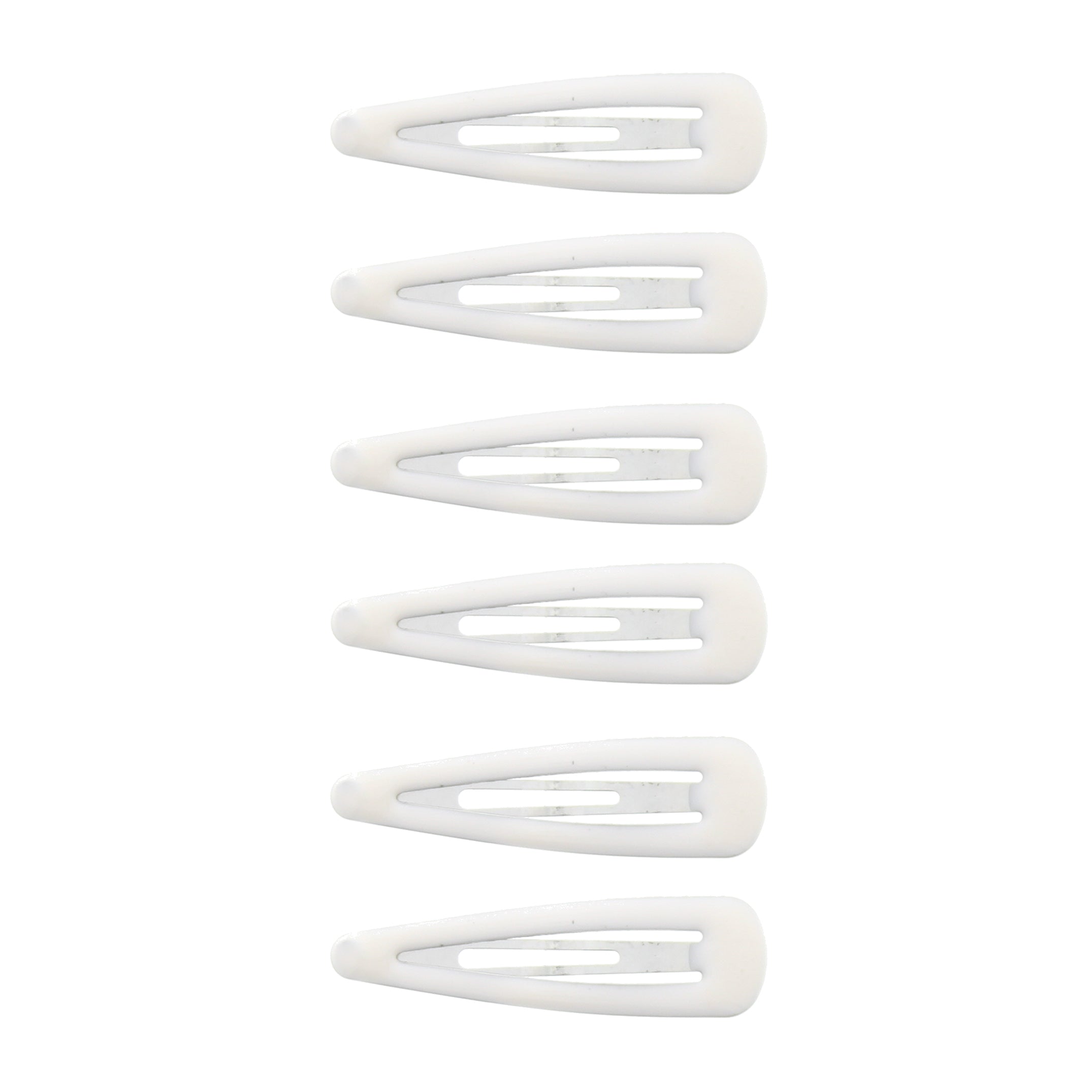 6 on a Card 5cm Epoxy Hair Snapclips