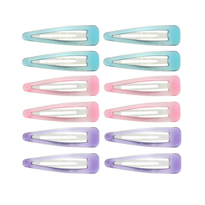 12 on a Card 7cm Translucent Epoxy Snapclips