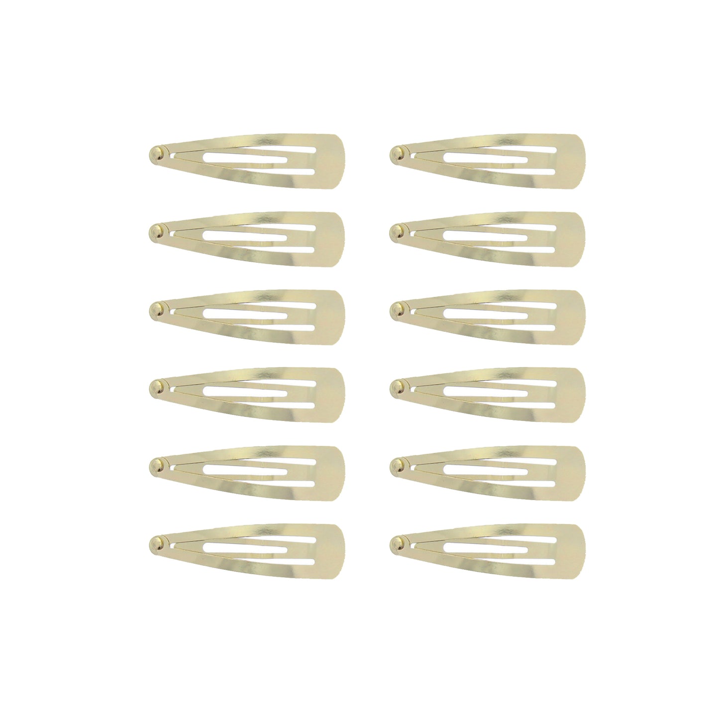 12 on a Card 5cm Metal Snapclips