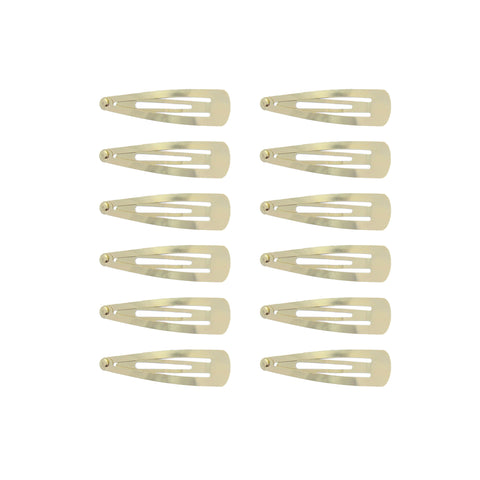 12 on a Card 5cm Metal Snapclips