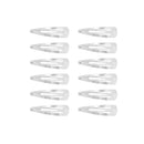 12 on a Card 5cm Metal Hair Snapclips